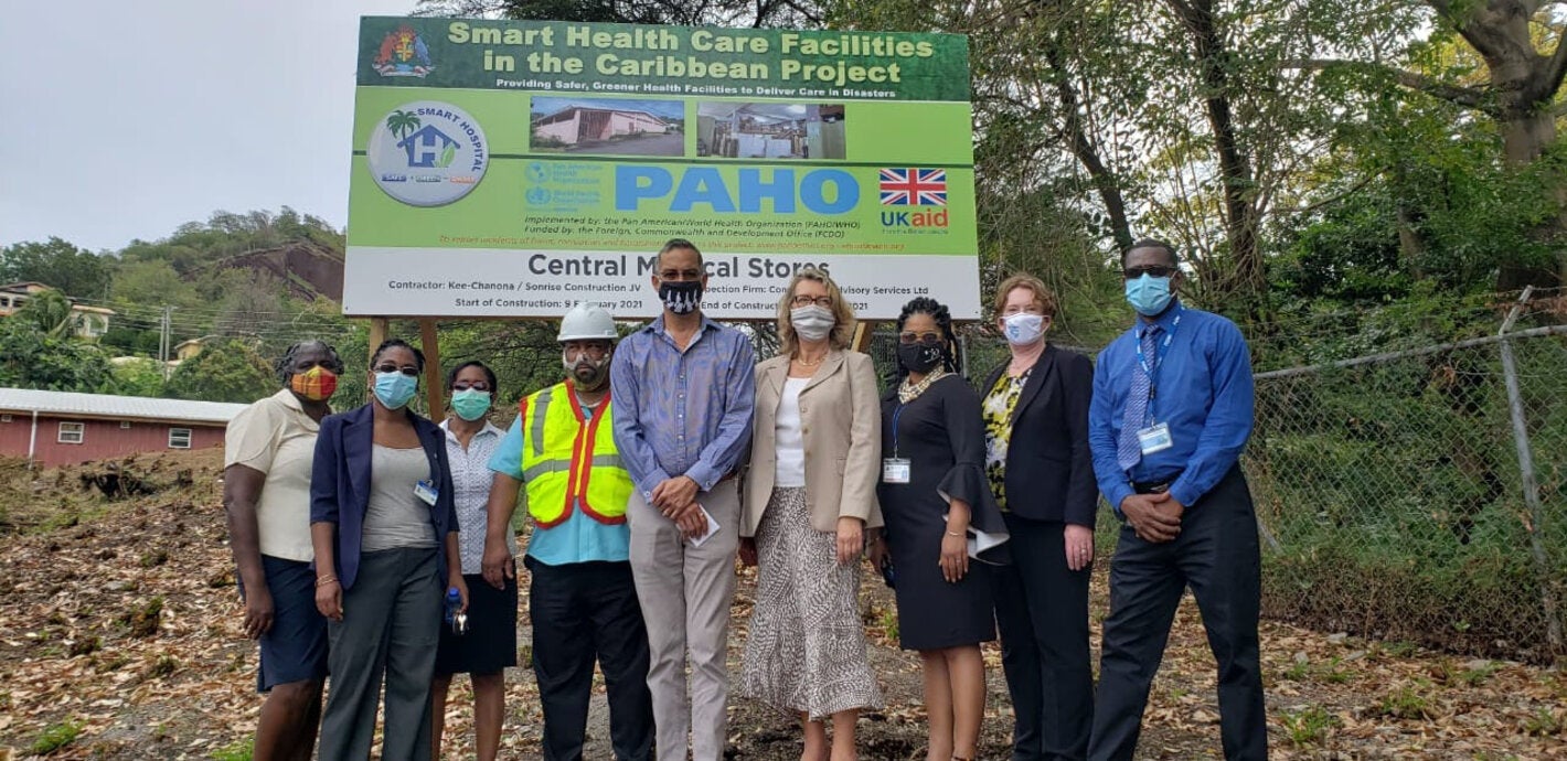 Site visit smart facilities in Grenada