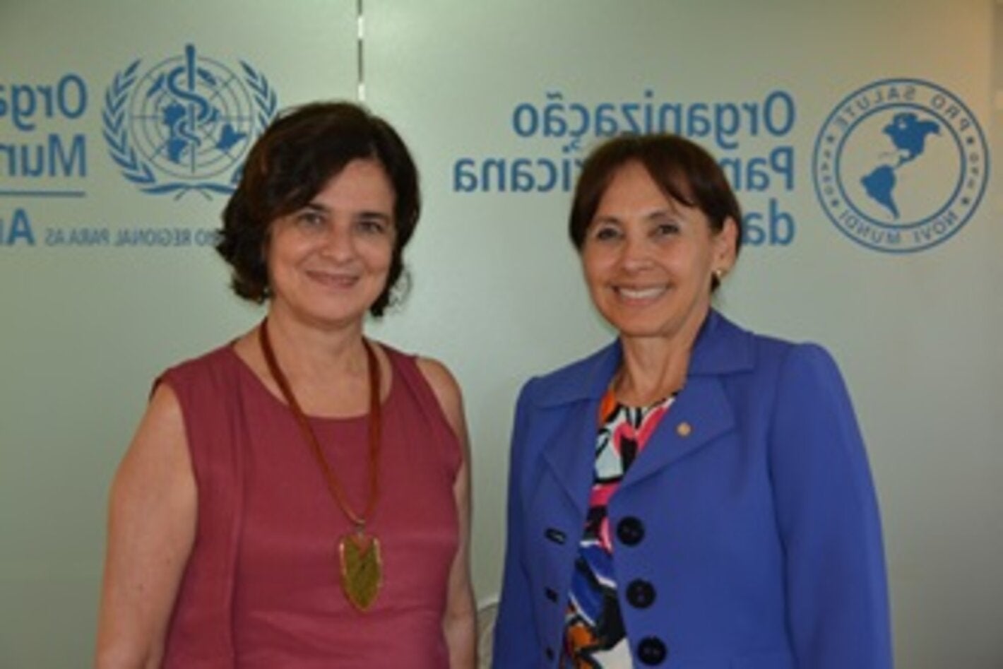 Nisia Trindade and Socorro Gross