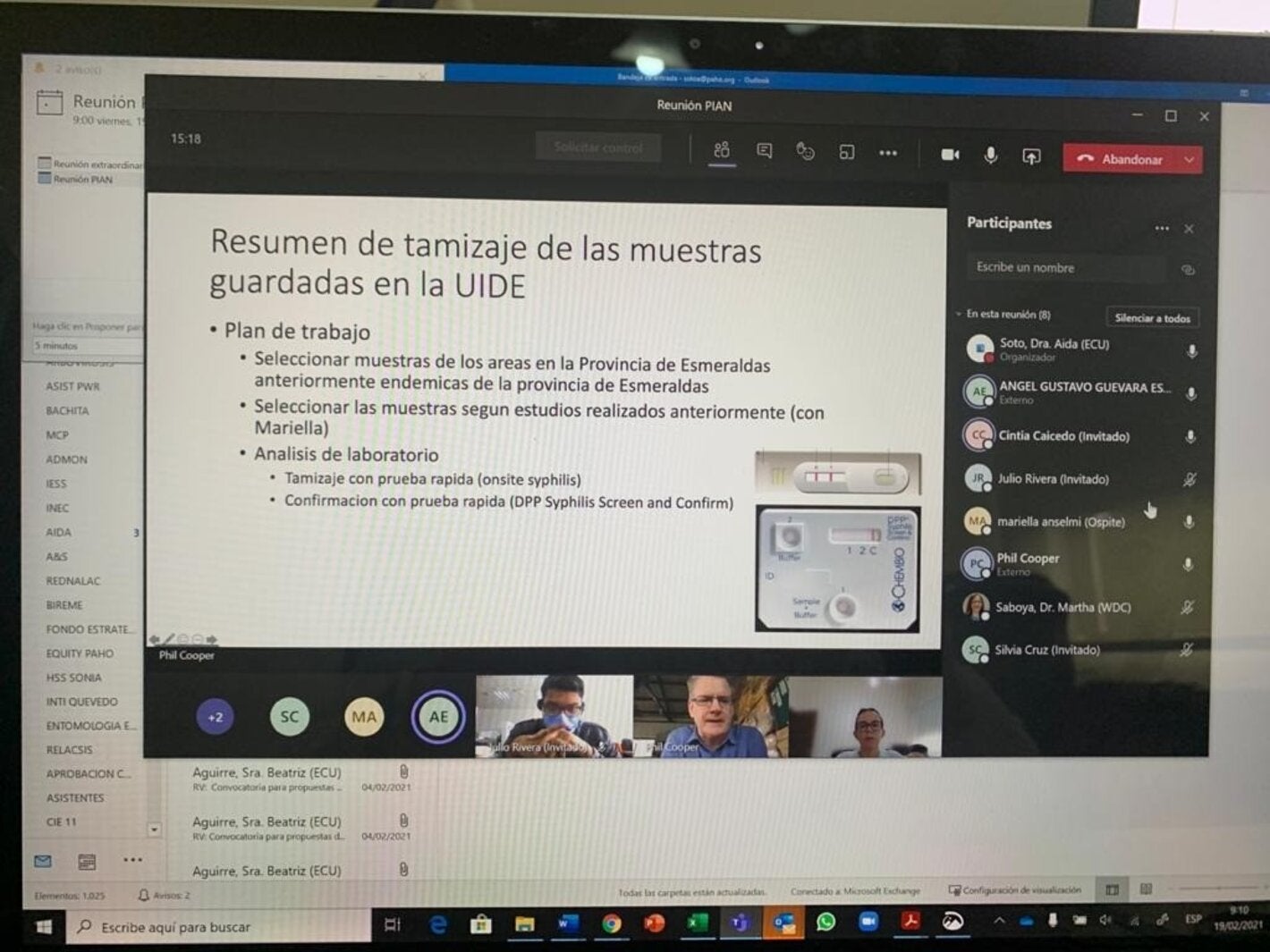 Ecuador continúa acelerando esfuerzos para lograr la certificación de la eliminación del pian
