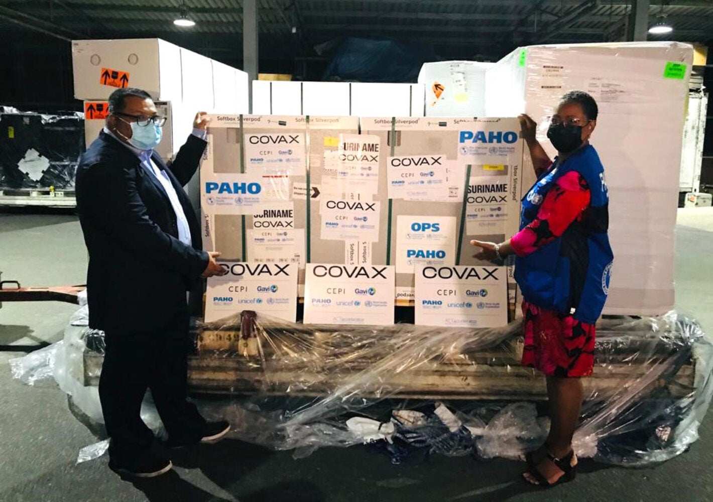 Suriname receives its first COVID-19 vaccines through the COVAX Facility