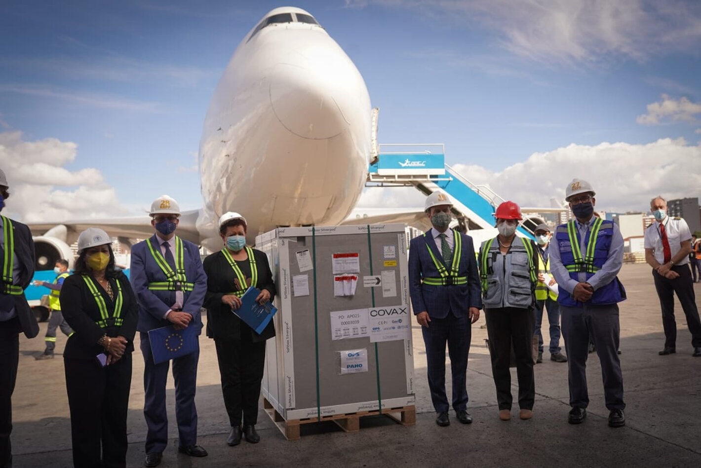 Llegan vacunas a Guatemala
