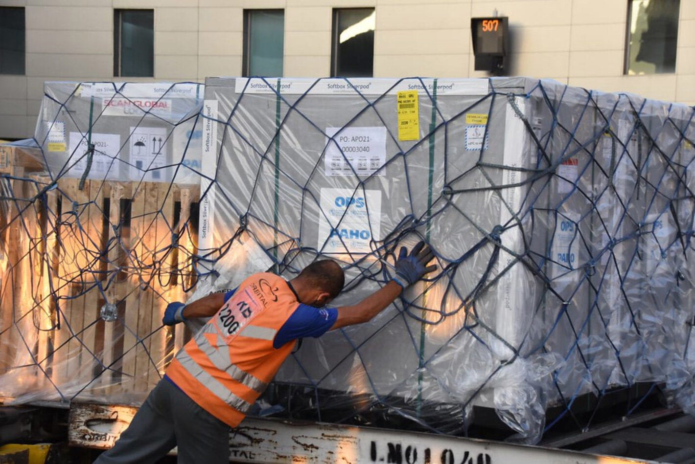 Arrival COVAX vaccines