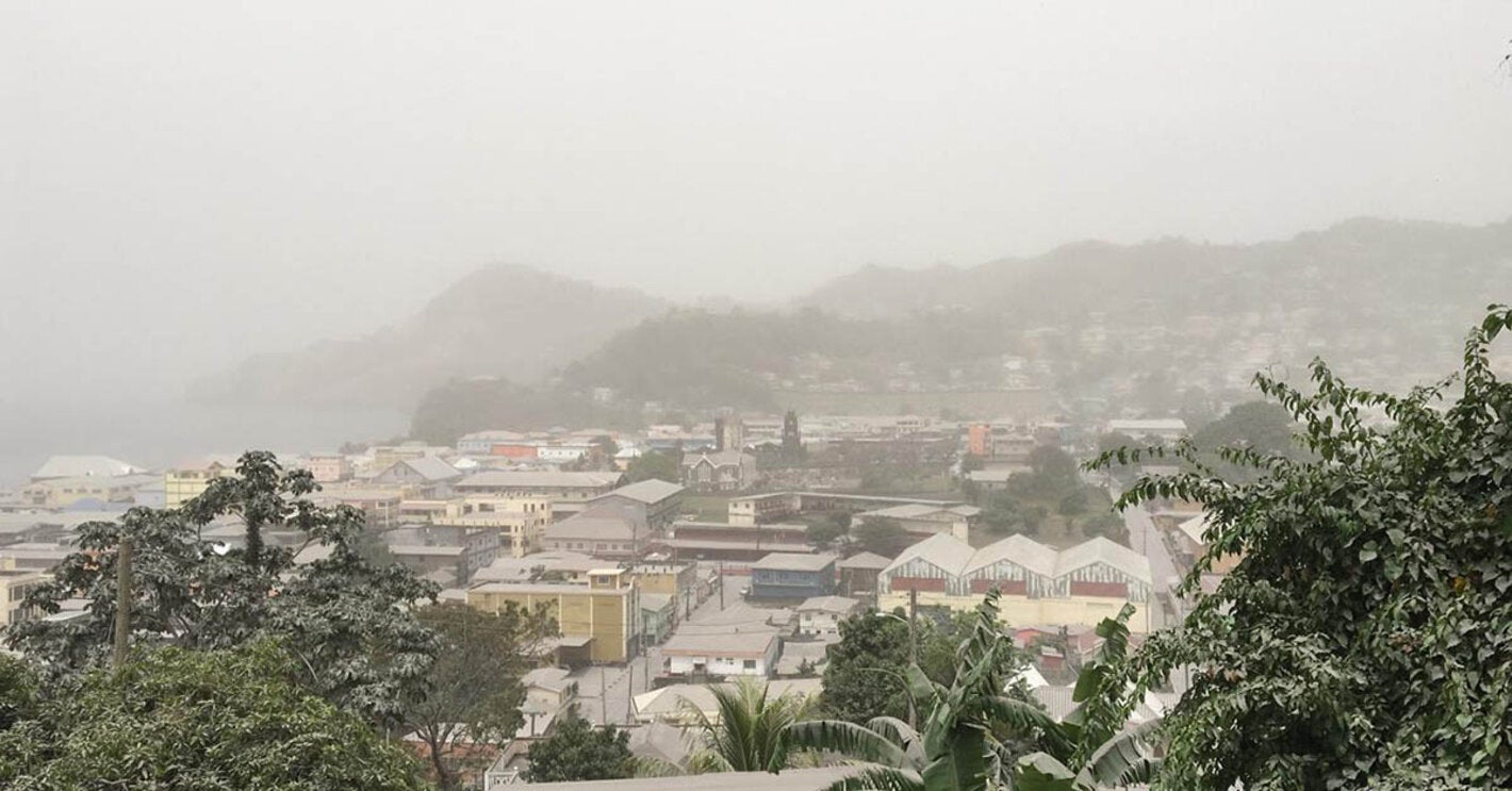 VCT volcano view Kingstown