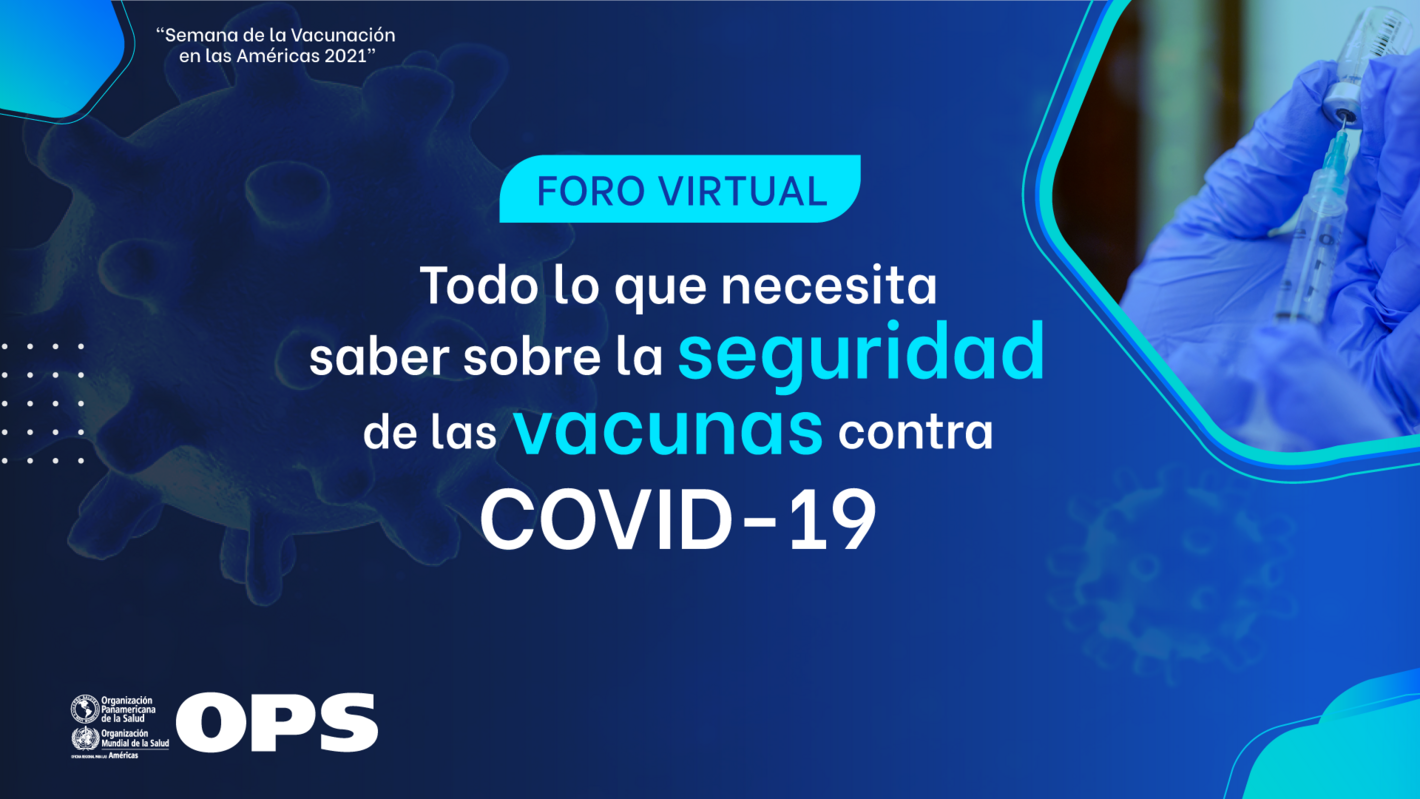 El evento se realizó de forma virtual y fue transmitido en vivo por Facebook OPS/OMS Costa Rica