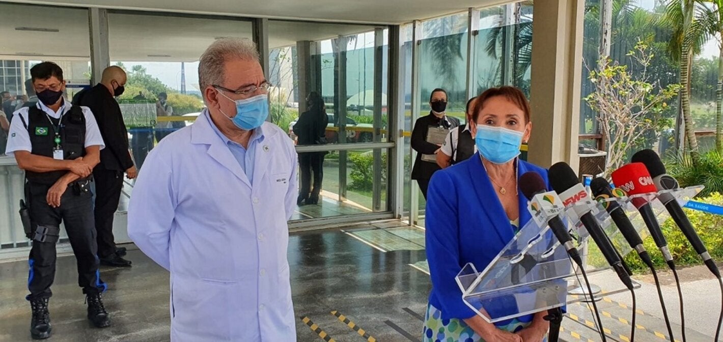 Ministro da Saúde do Brasil e representante da OPAS e OMS no Brasil