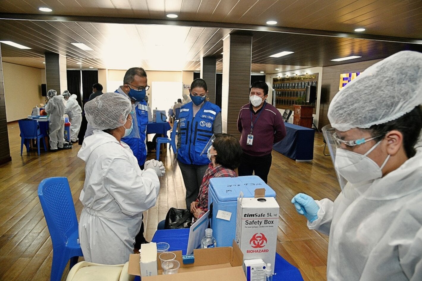 Bolivia arranca plan piloto de vacunación masiva anti COVID-19 - OPS/OMS |  Organización Panamericana de la Salud