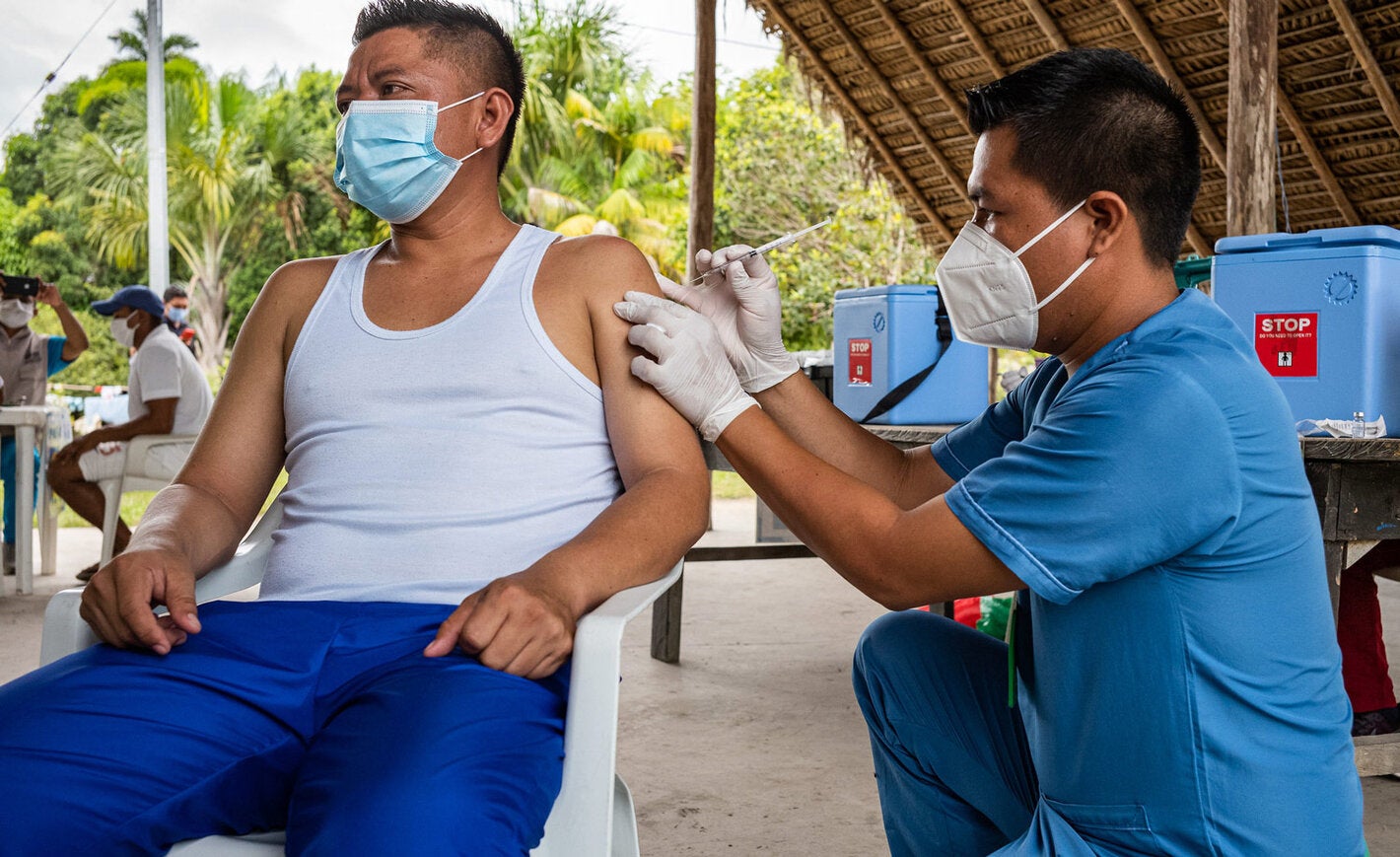 COVID-19 vaccination in the Americas