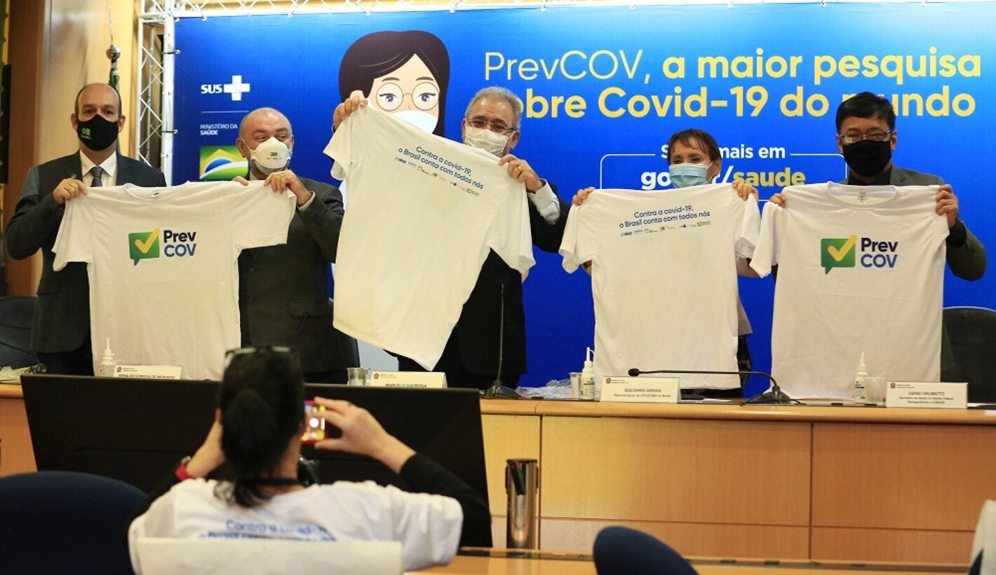 PrevCOV será uma das pesquisas de maior abrangência sobre esse tema nas Américas e no mundo