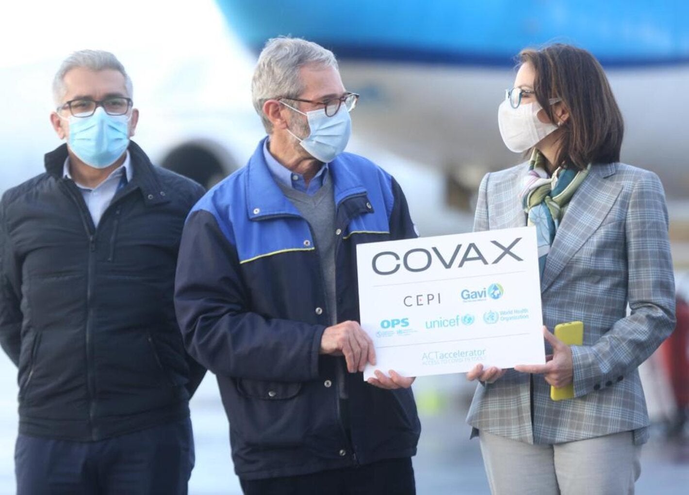 Ecuador recibe nueva entrega de vacunas contra la COVID-19 a través del Mecanismo COVAX