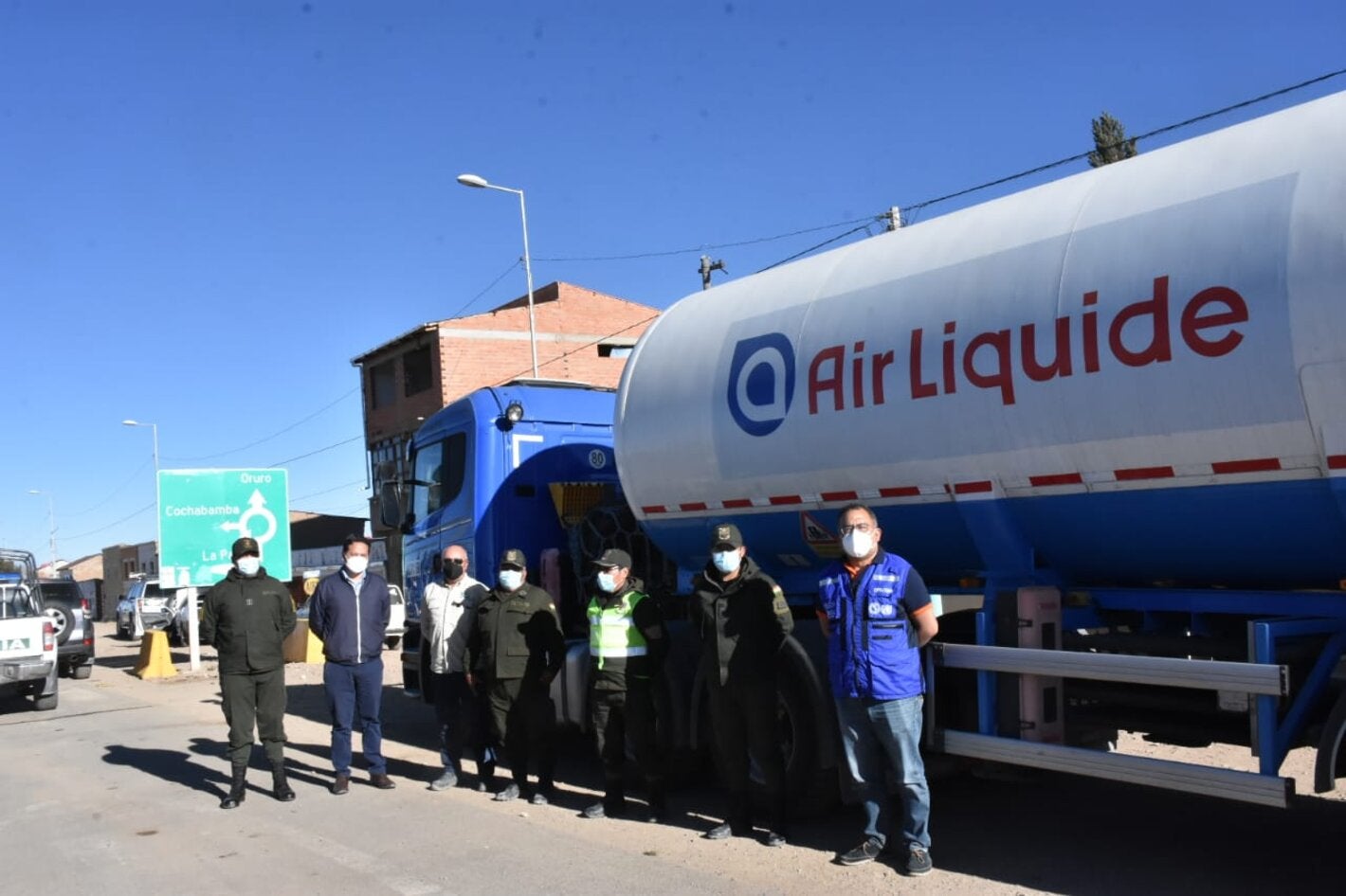 Llegada Oxigeno Bolivia