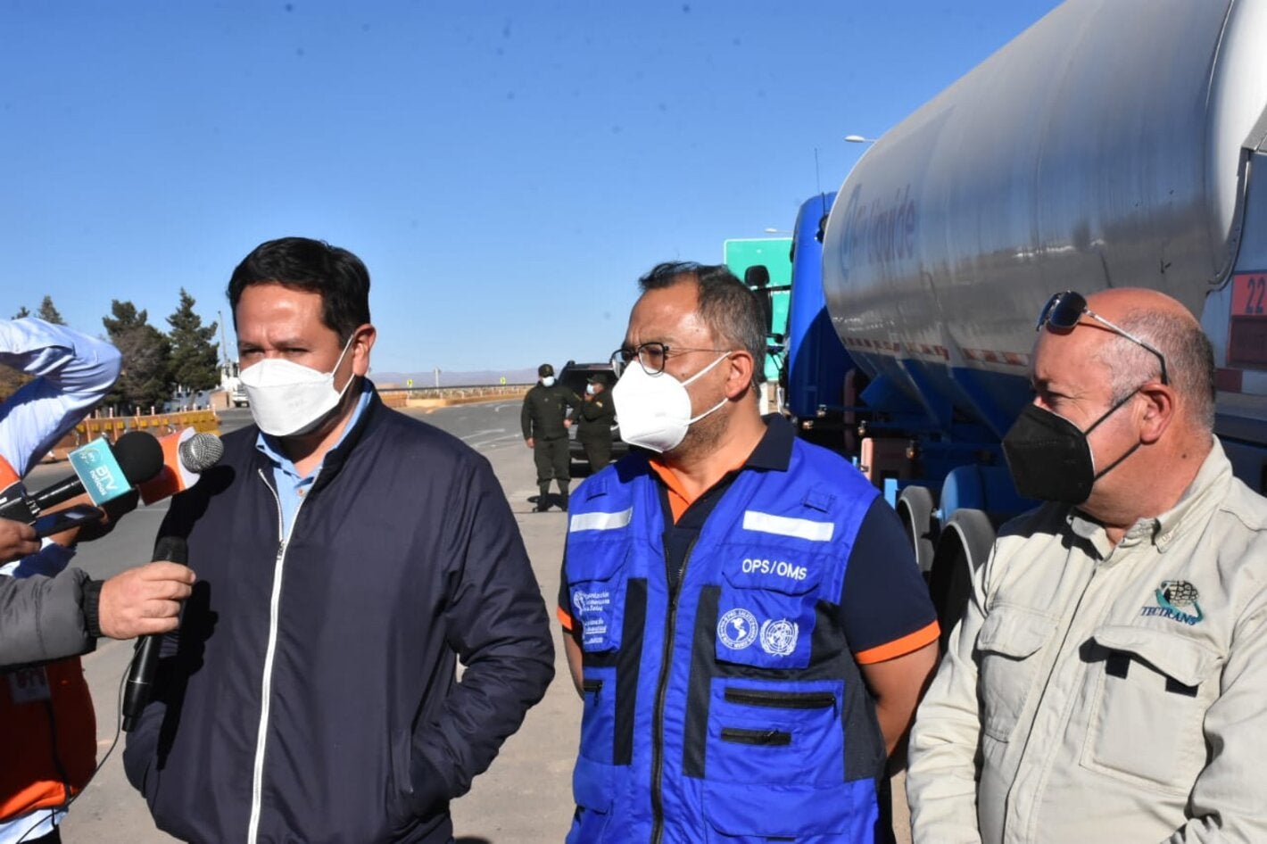 Llegada Oxigeno Bolivia