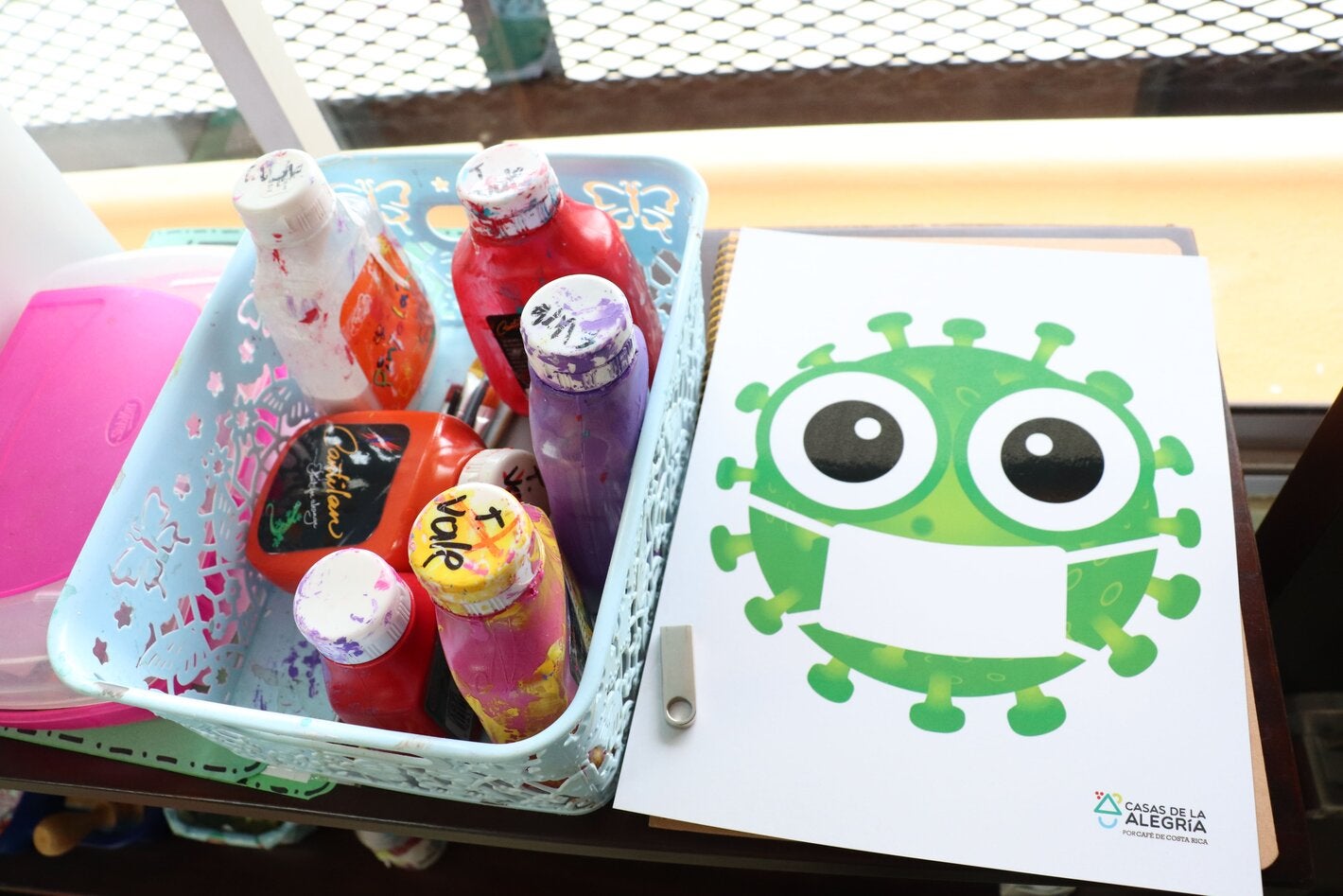 Una de los materiales didácticos utilizados durante las actividades