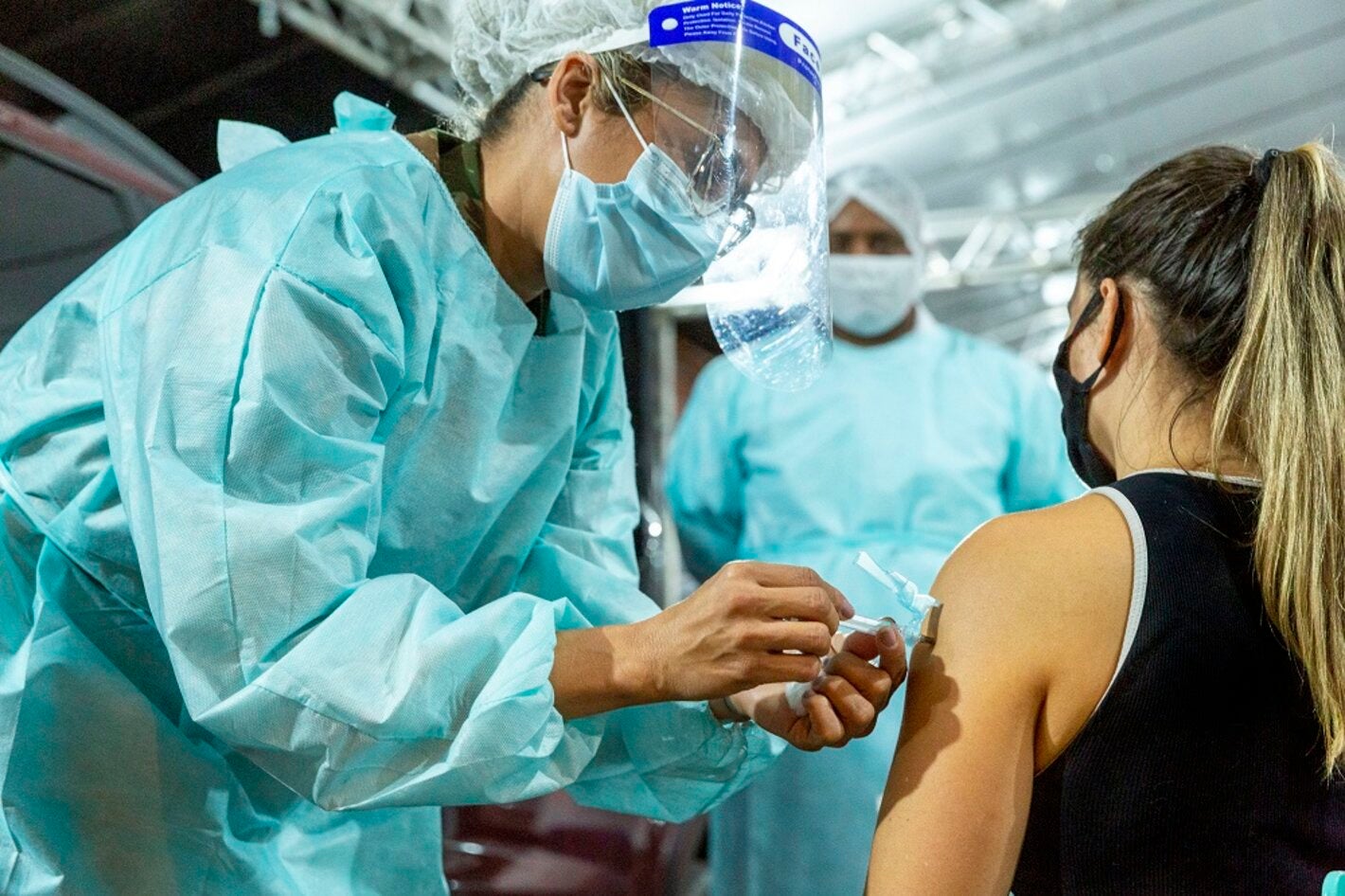 Vacinação com vacinas do COVAX