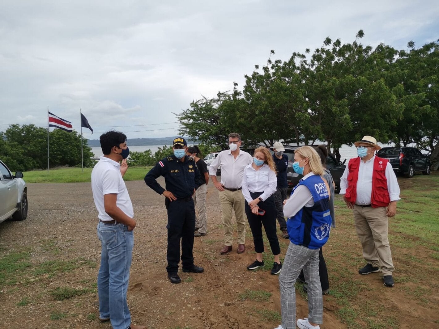 Participantes de la gira