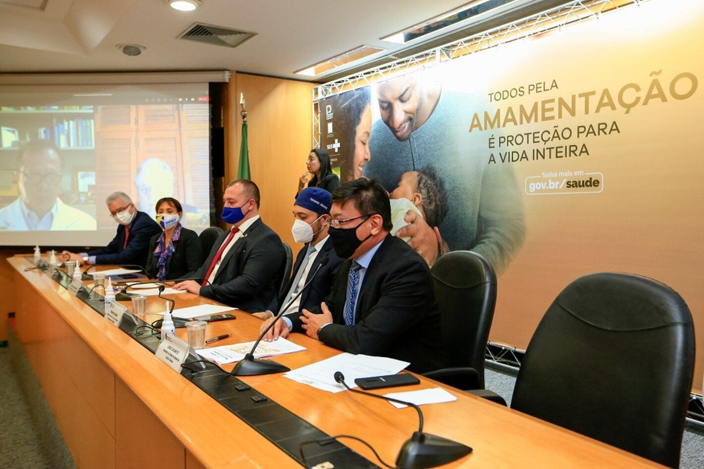 OPAS participou do lançamento da campanha “Todos pela amamentação. É proteção para a vida inteira”