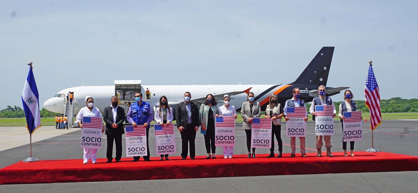 nuevo donativo covax