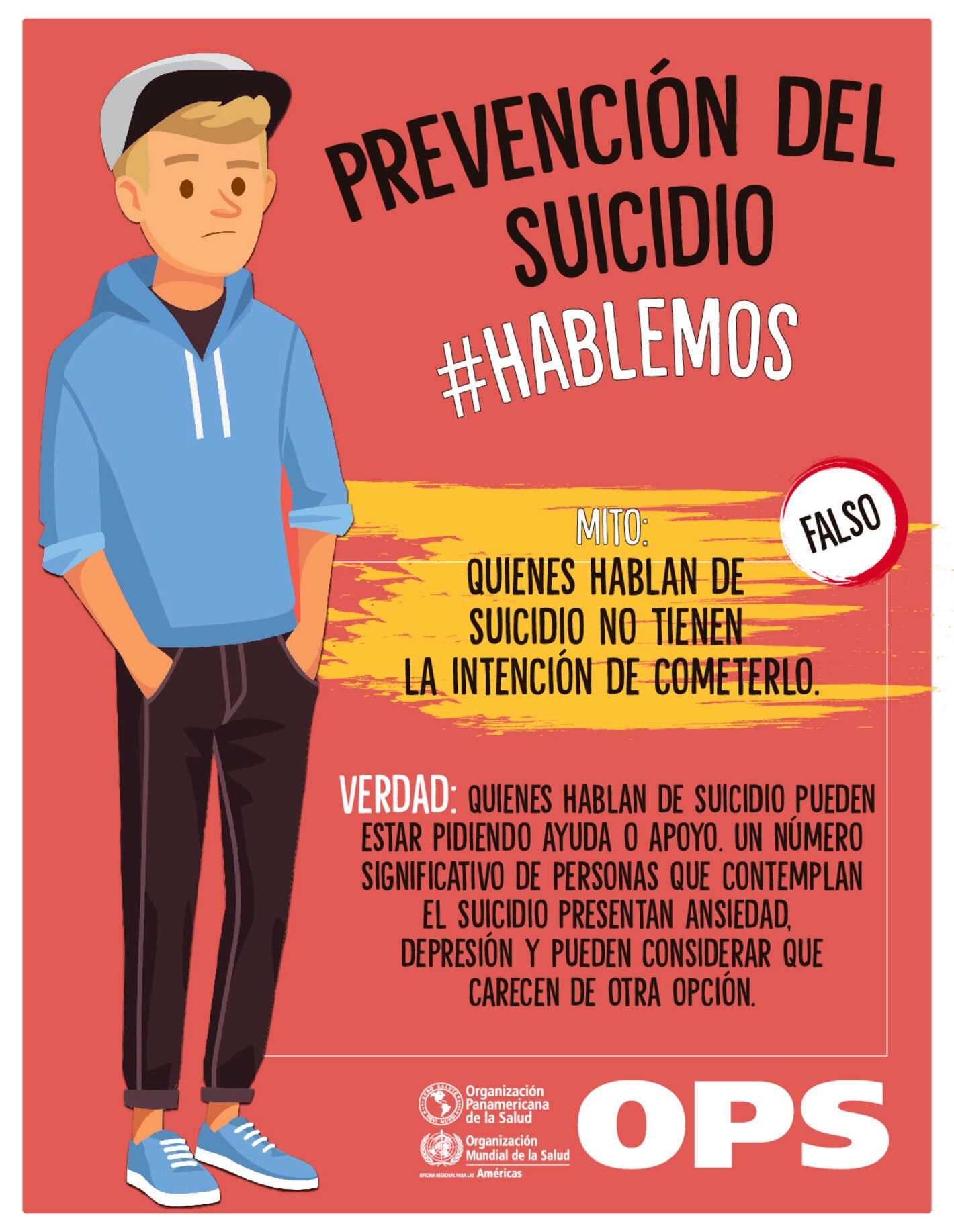 poster prevención del suicidio