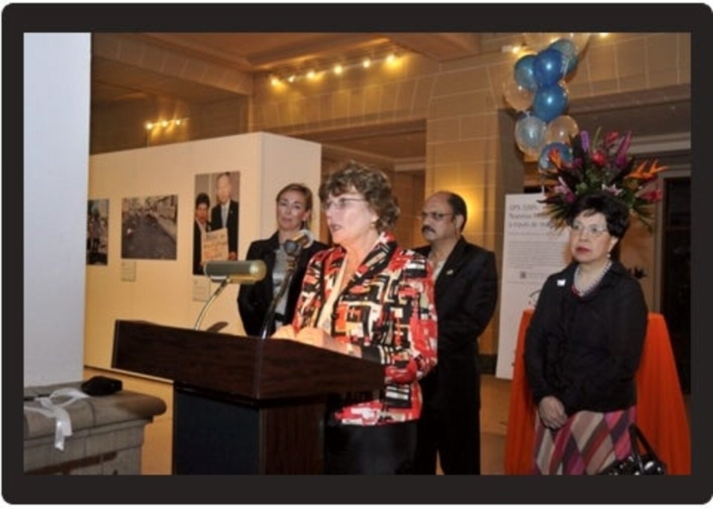 opening of exhibition