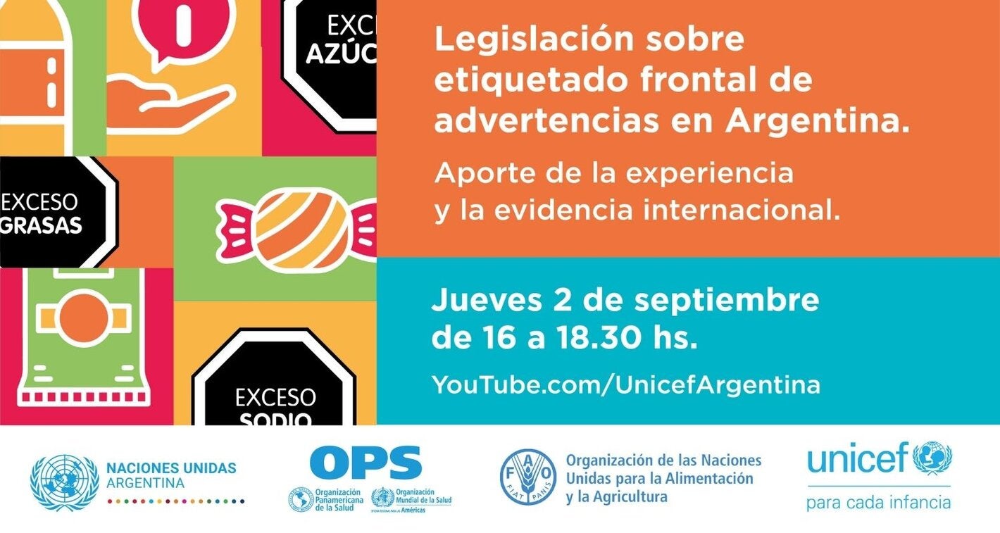 Legislación sobre etiquetado frontal de advertencias en Argentina. Aporte de la experiencia y la evidencia internacional