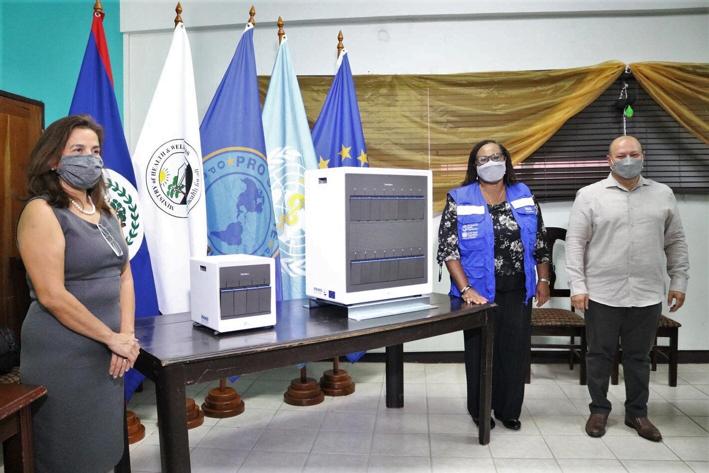 EU and PAHO Handover of GeneXpert to MoHW