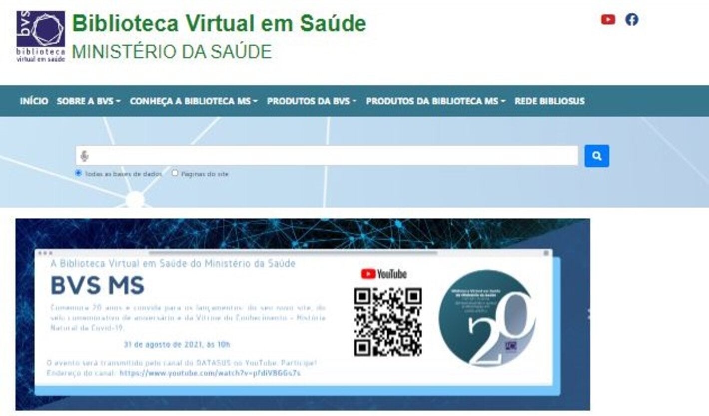 BVS Ministerio de Salud de Brasil