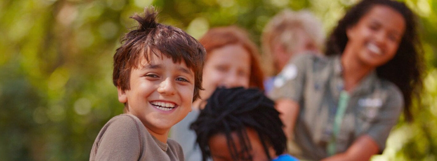 Ninos sonriendo