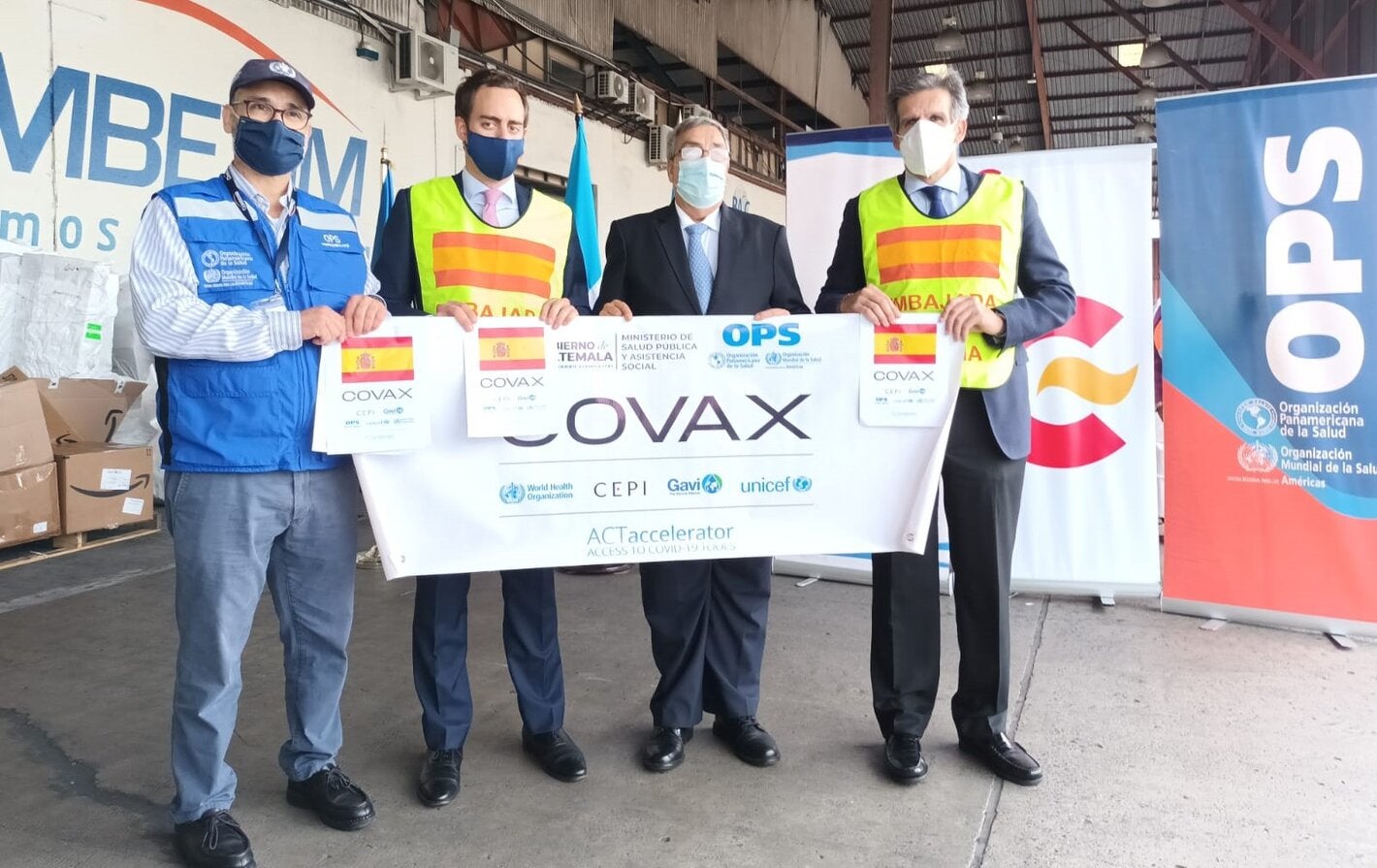 Donación Covax-España