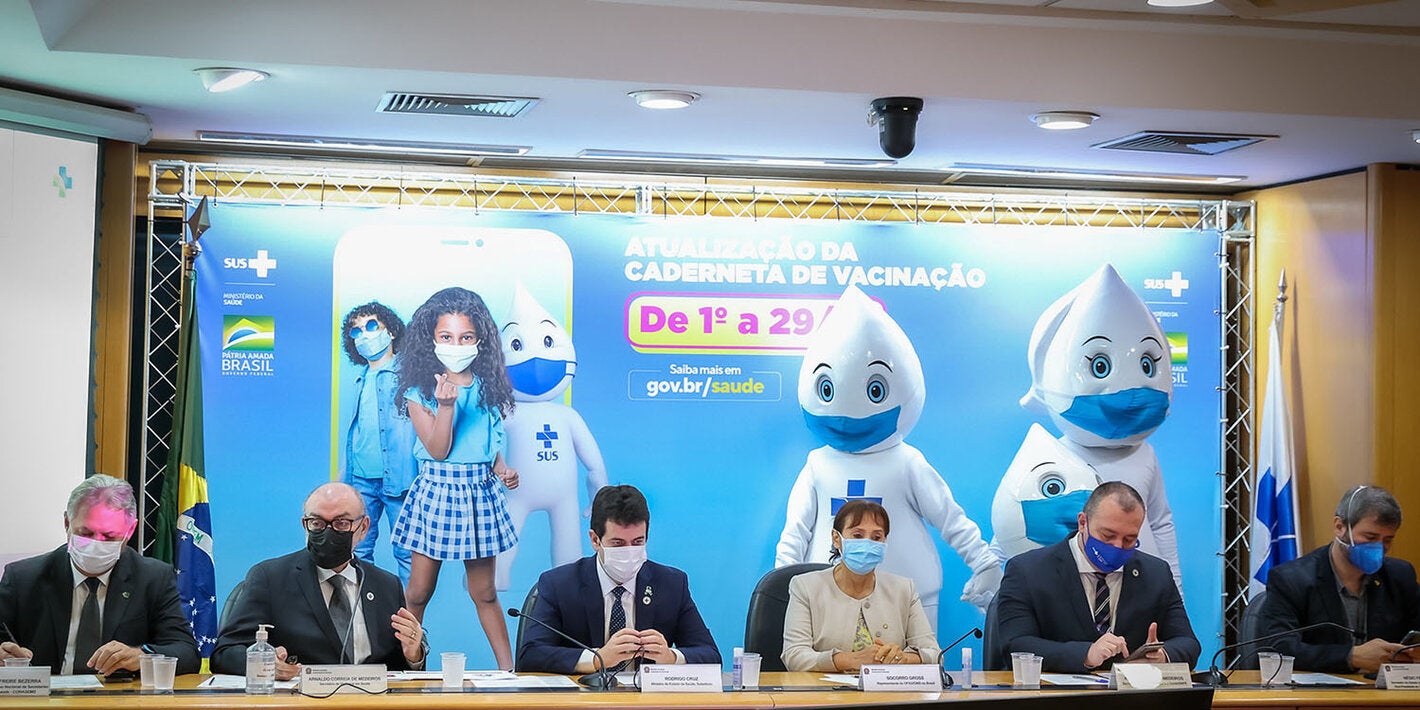 Campanha será realizada de 1 a 29 de outubro de 2021