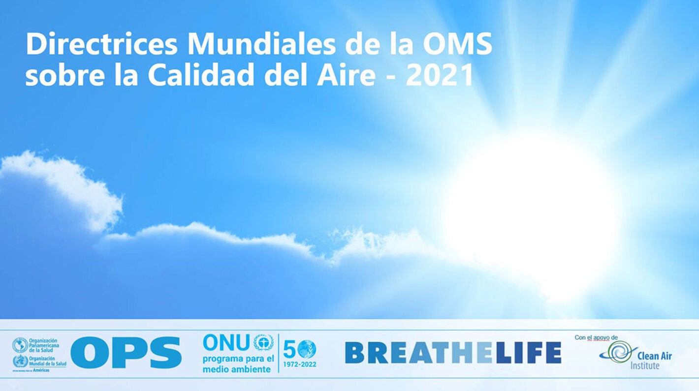 Directrices Mundiales de la OMS sobre la Calidad del Aire - 2021