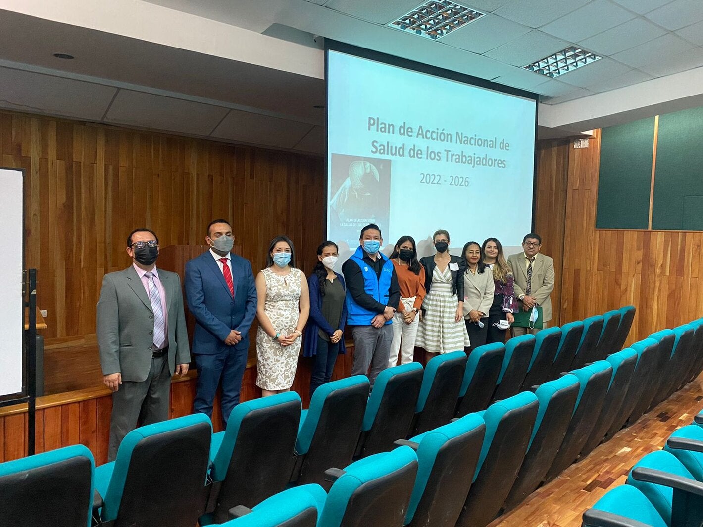 Se inauguró el primer taller territorial del Plan de Acción de Salud de los Trabajadores en Manta, con el apoyo del gobierno canadiense