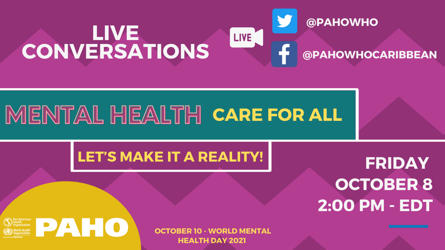 Live Conversations: World Mental Health Day: Care for all, Let´s make it a reality