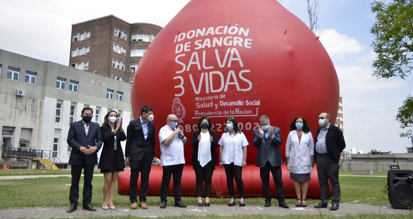 Argentina celebra el Día Nacional del Donante Voluntario de Sangre y promueve la donación voluntaria y habitual