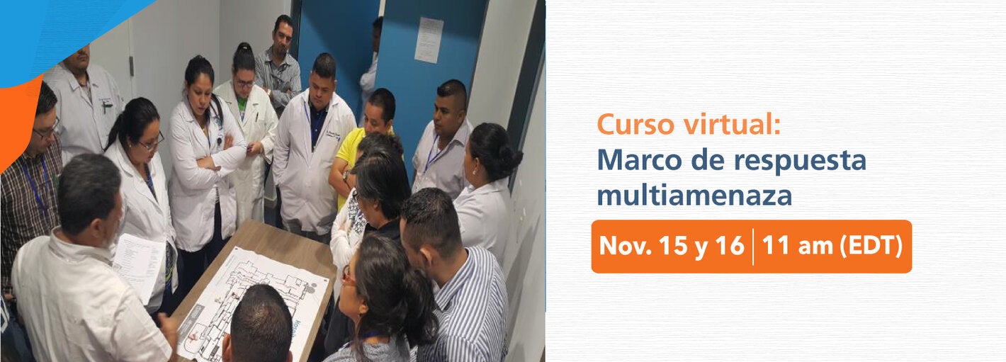 Curso virtual: Marco de respuesta multiamenaza