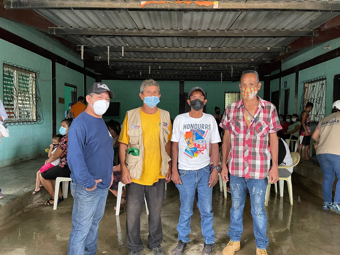 voluntarios para vacunación