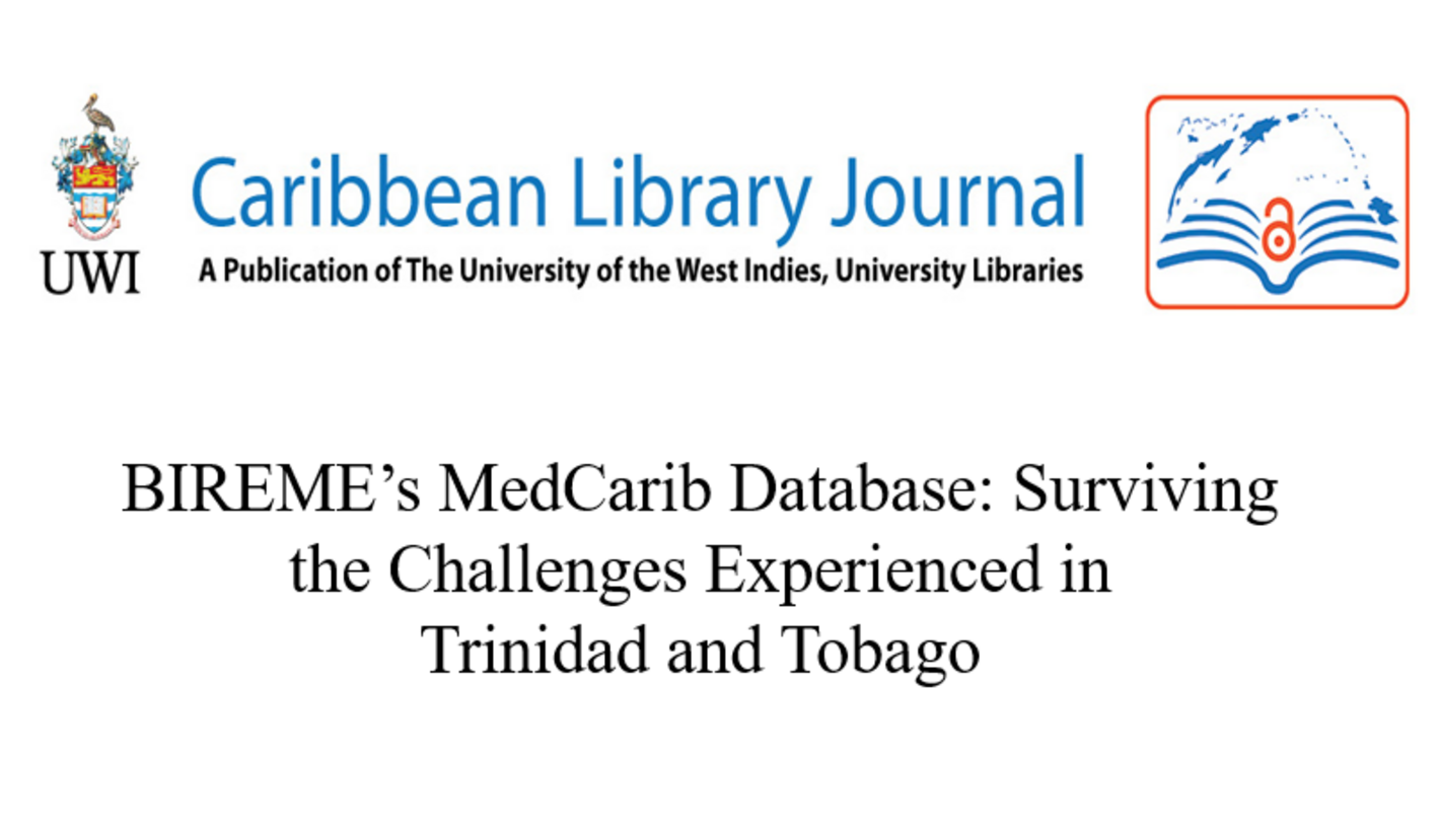 Caribbean Library Journal