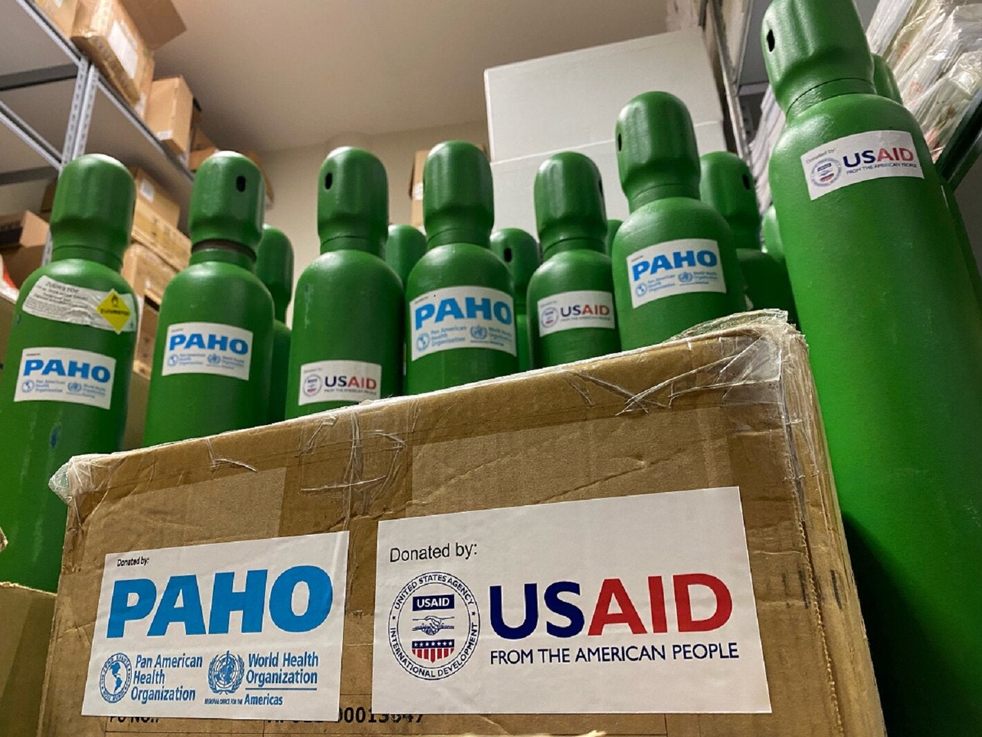 USAID PAHO Donation RGD Suriname