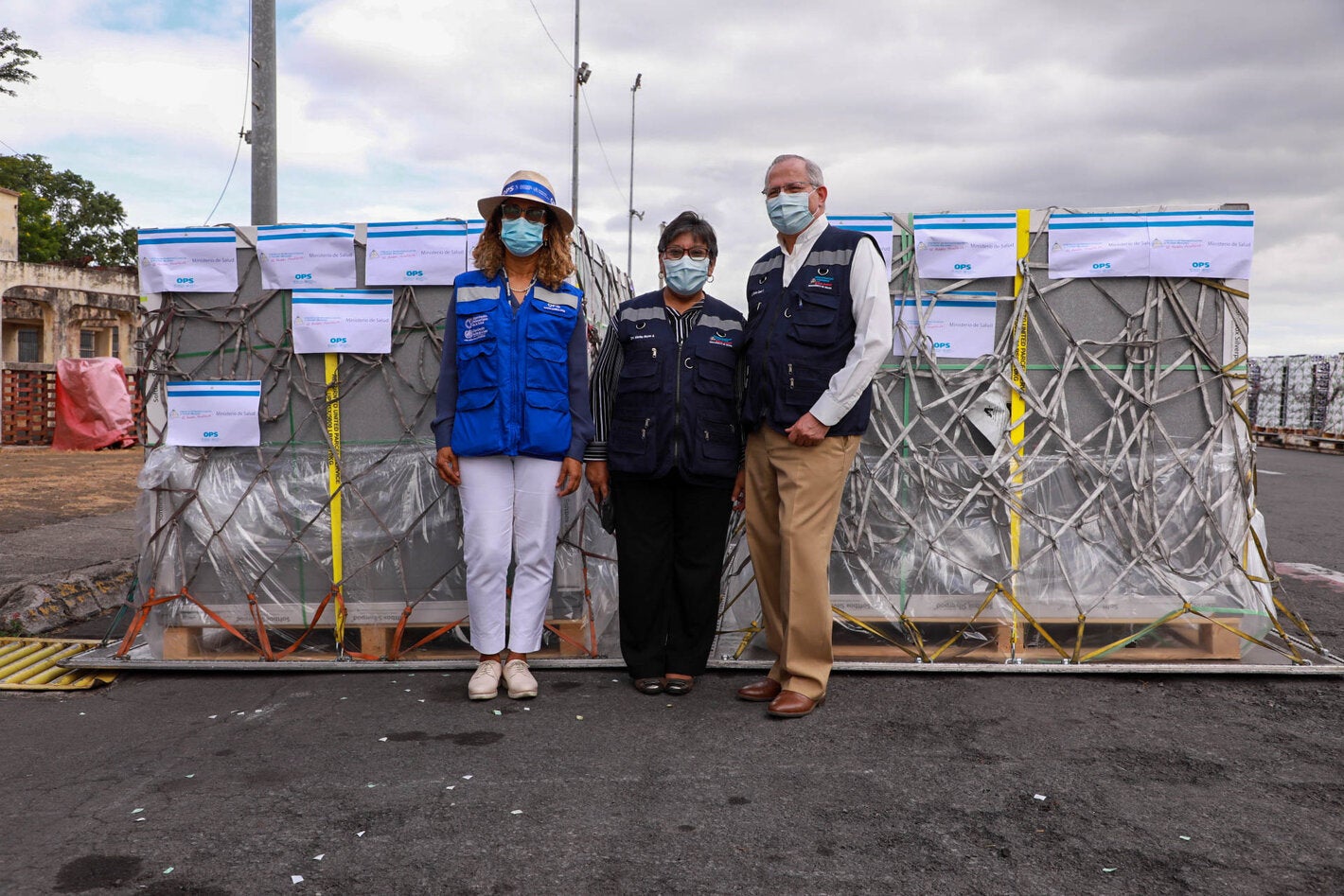 Nicaragua recibe 1,252,800 dosis de vacunas AstraZeneca adquiridas a través del Fondo Rotatorio de la OPS