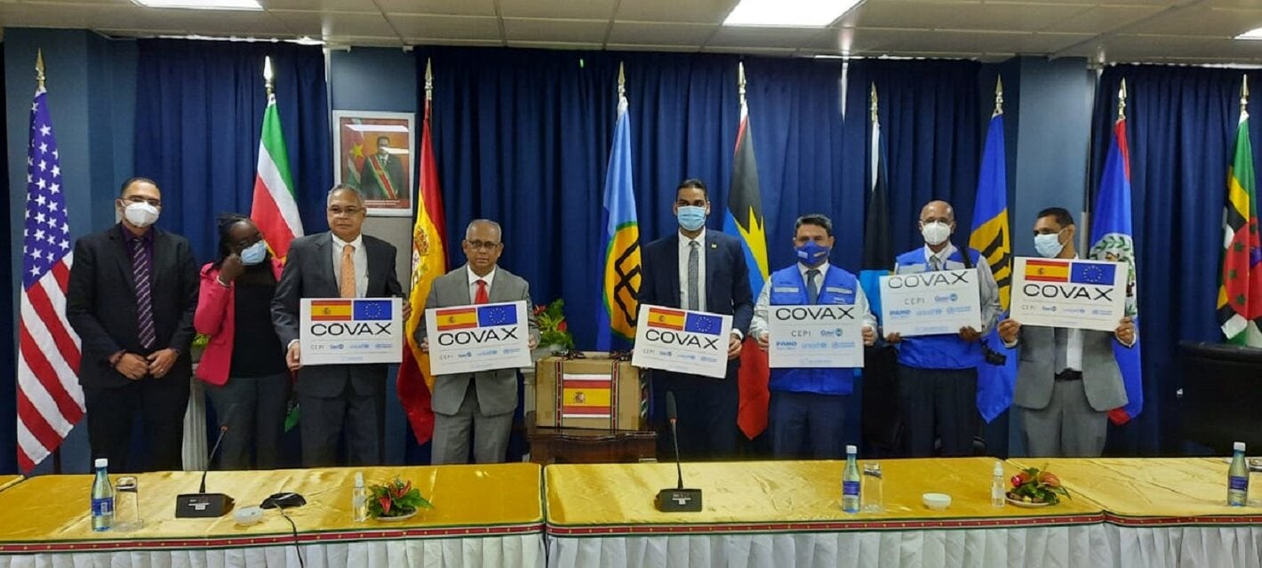 Handover AstraZeneca Vaccine Donation Spain