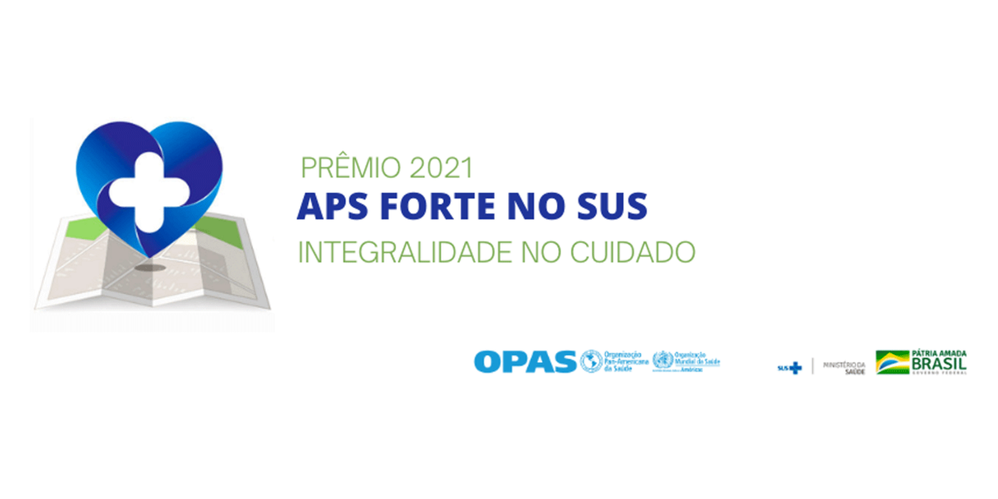 Ilustração do Prêmio APS Forte no SUS