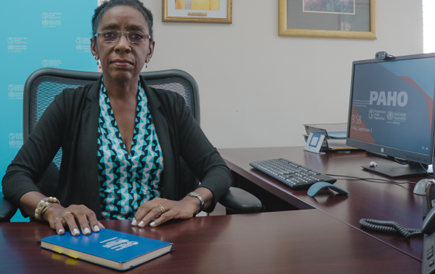 Dr Eldonna Boisson, PAHO/WHO Country Representative for The Bahamas and Turks and Caicos Islands