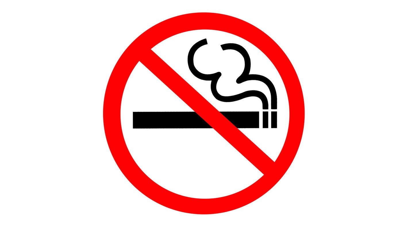 Smoke free areas