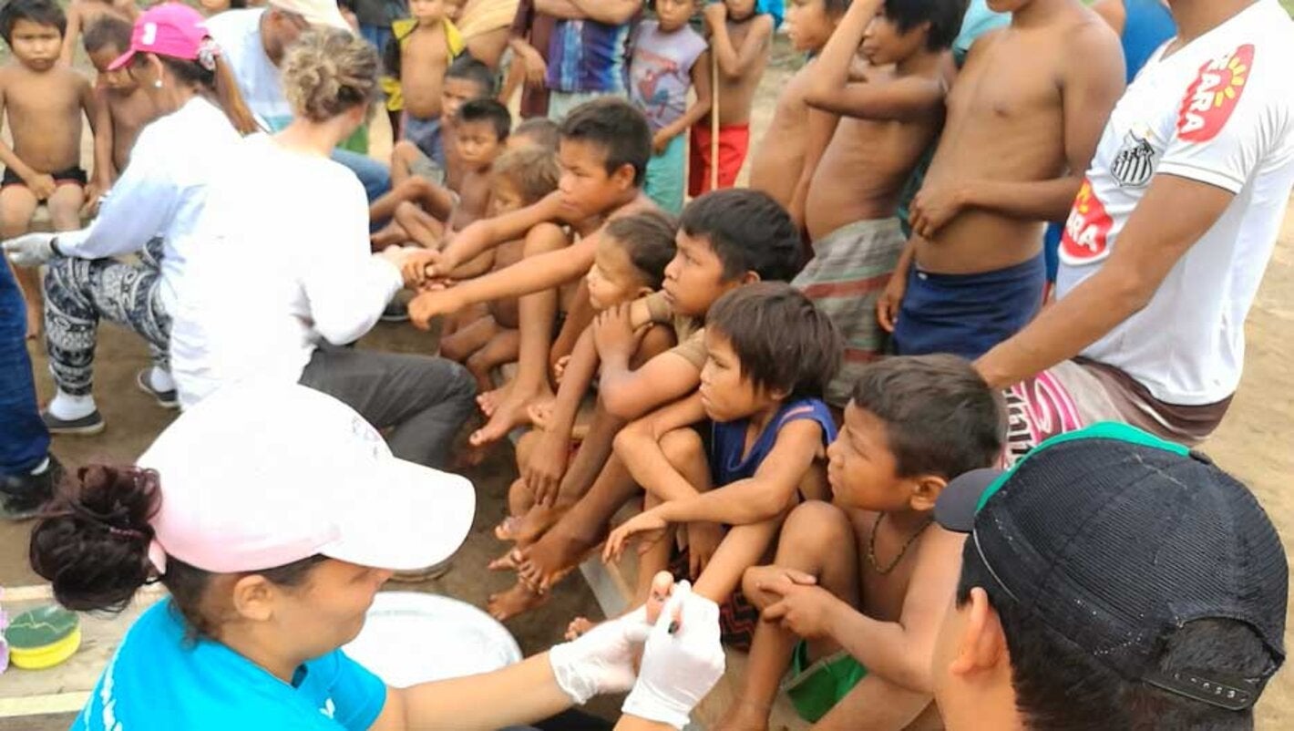 Situación sobre la Tungiasis (enfermedad de la pulgas de arena) en las comunidades indígenas de Brasil