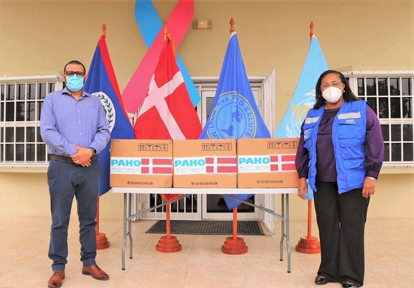 Kingdom of Denmark and PAHO/WHO donate SD Biosensors to MoHW