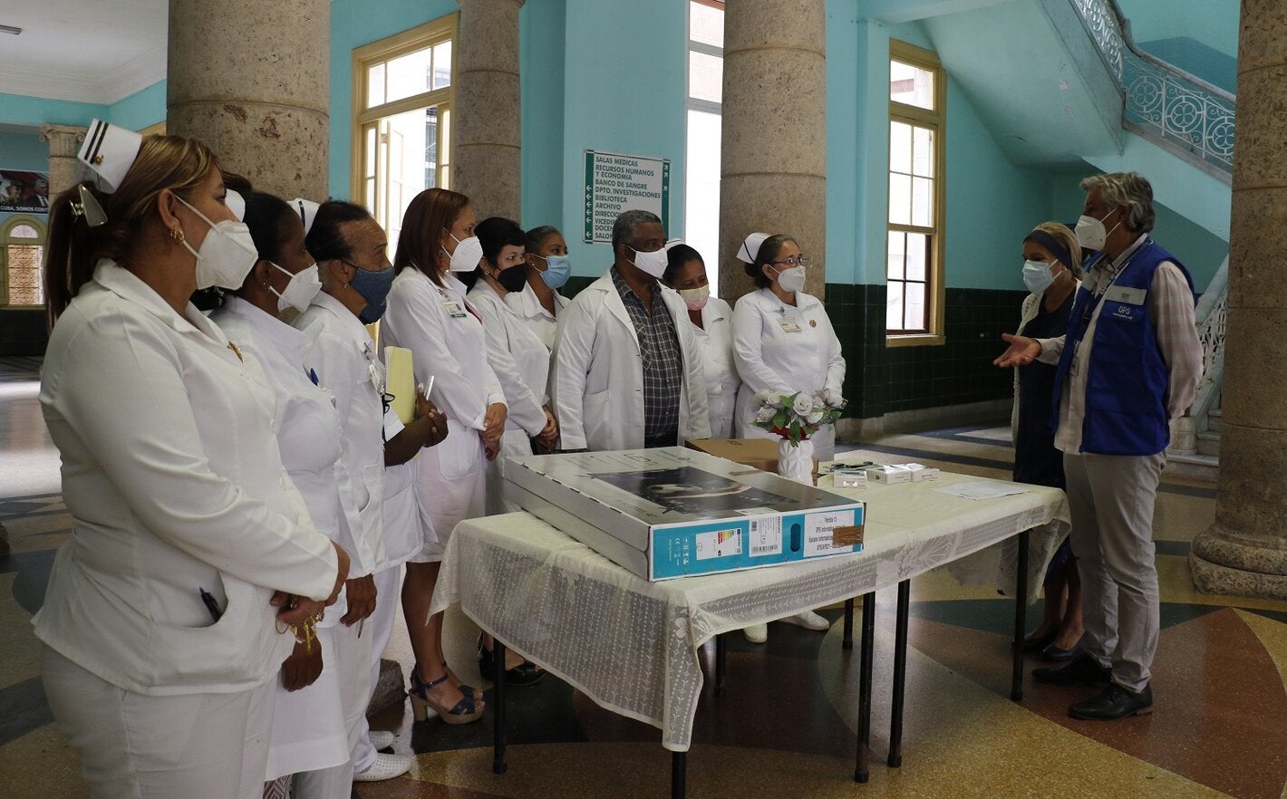 Donación de equipamiento a centro centinela