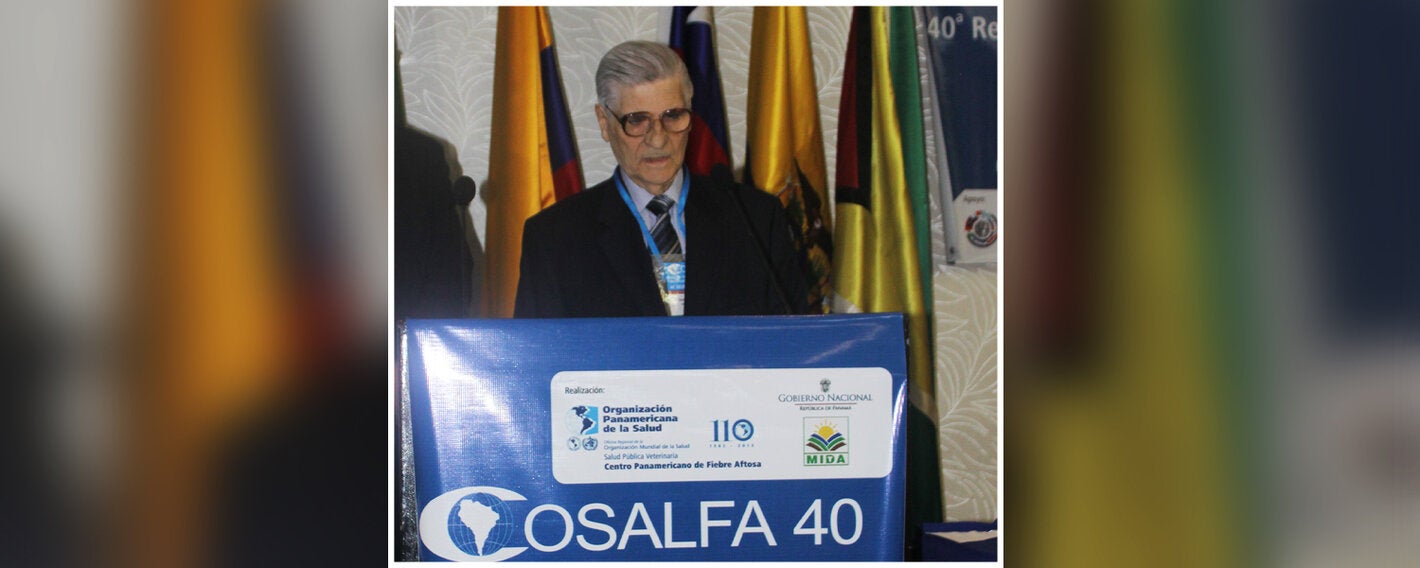40a Reunión Ordinaria de la Comisión Sudamericana para la Lucha contra la Fiebre Aftosa (COSALFA), realizada en 2016 en Panamá (que ese año adhirió como país miembro).