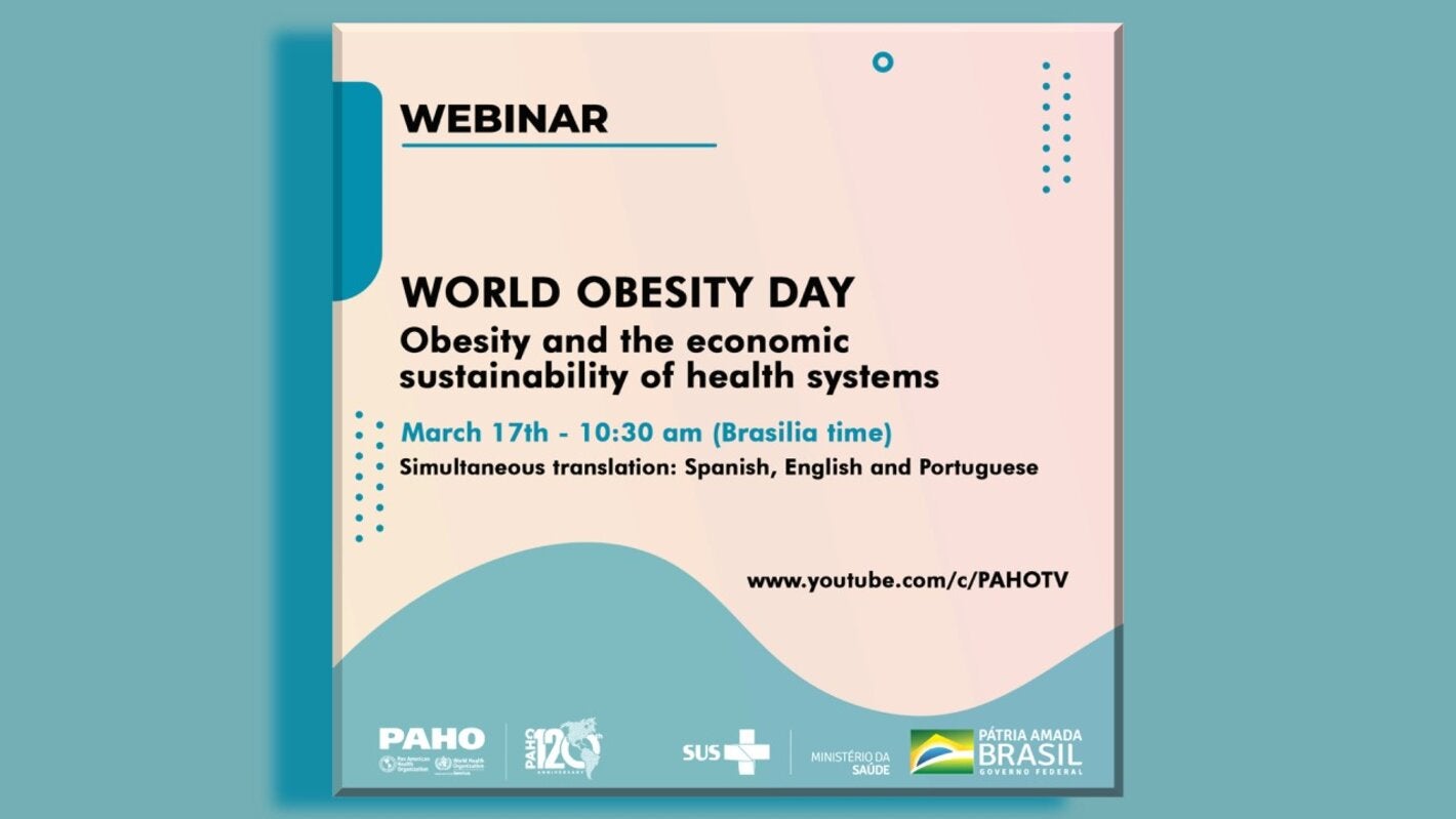Webinar: Obesity and the economic sustainability of health systems