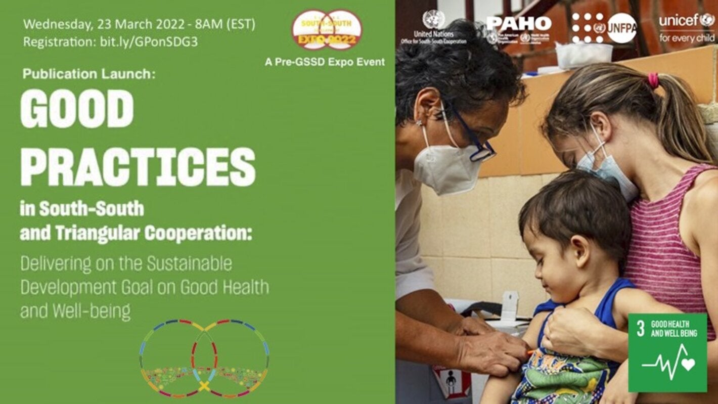 Publication Launch: Good Practices in South South and Triangular Cooperation