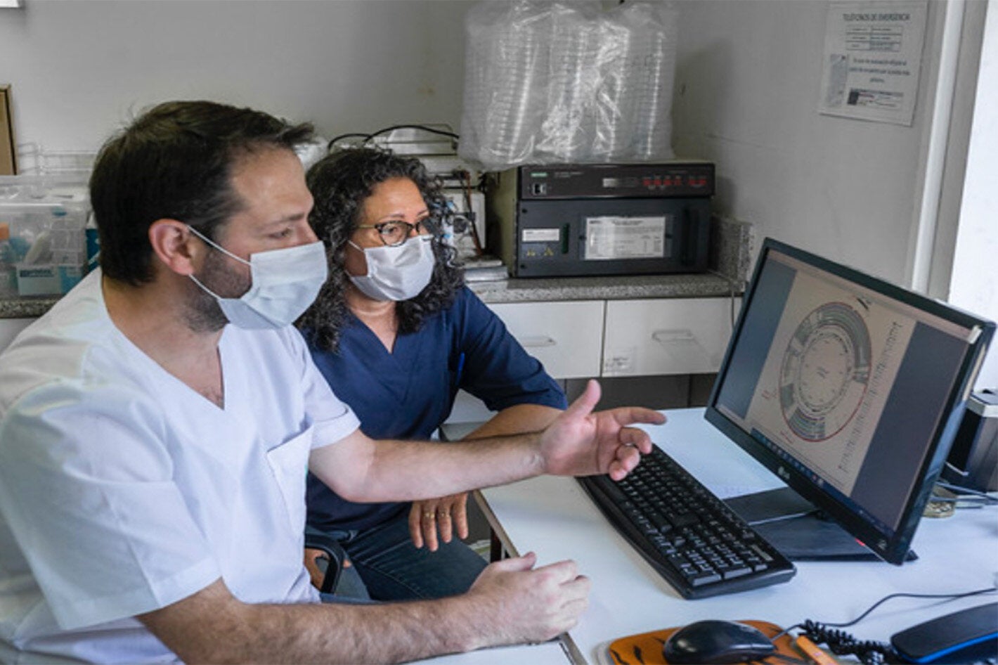 profesionales del Instituto Malbrán Argentina