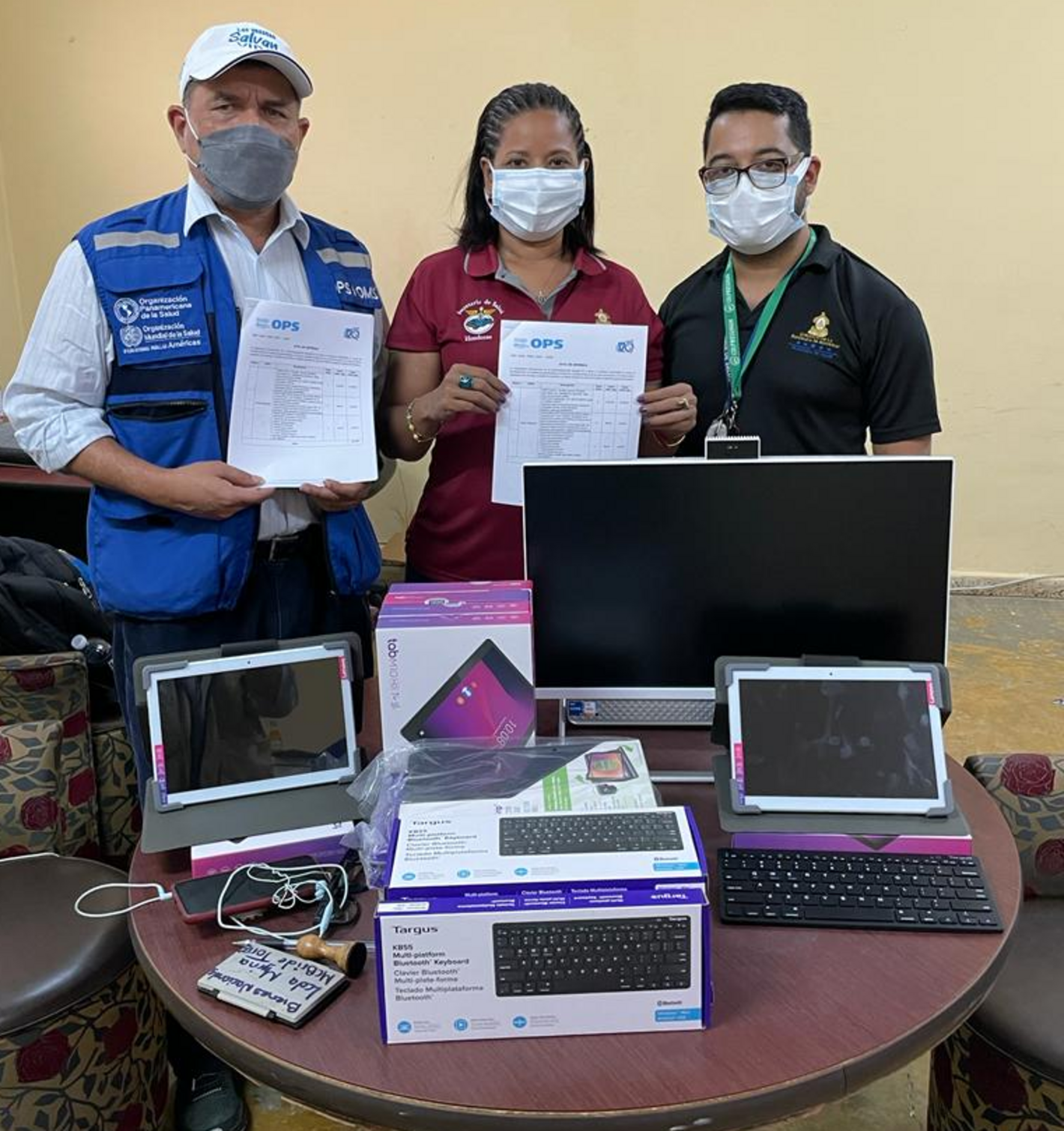 Donación IB-insumos SIIS