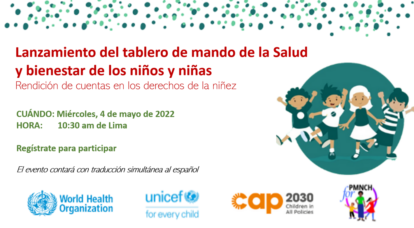 Tablero salud niños